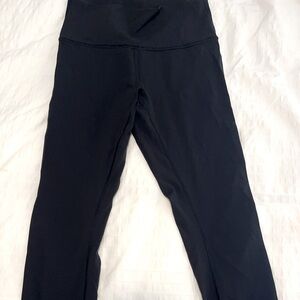 Black Lululemon Wunder Under Size 8